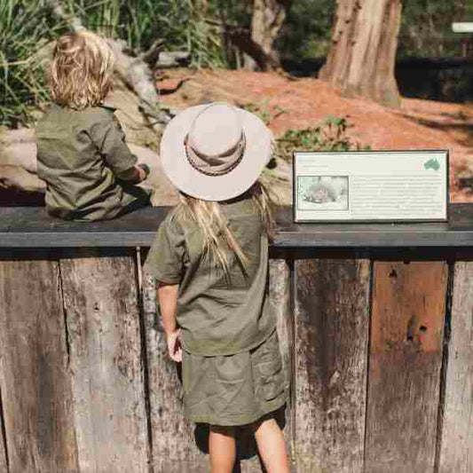 Croc Kid Girls Mini Zookeeper Uniform