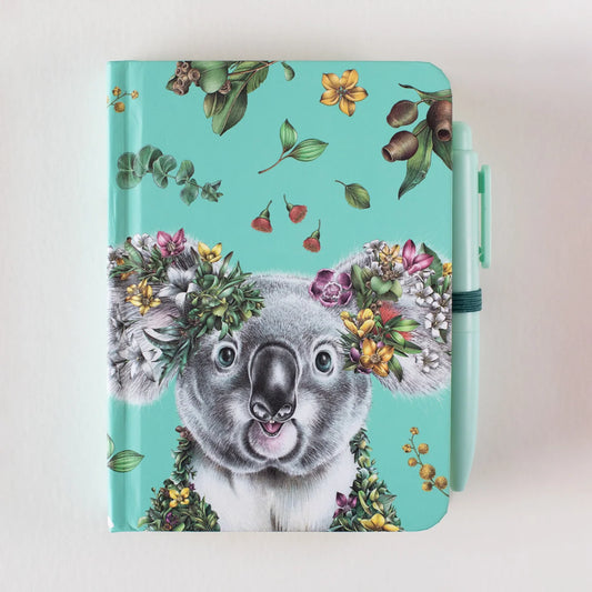 Koala Joey Hard Cover Pocket Notebook