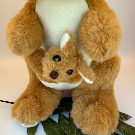 Kangaroo & Joey Plush Toy