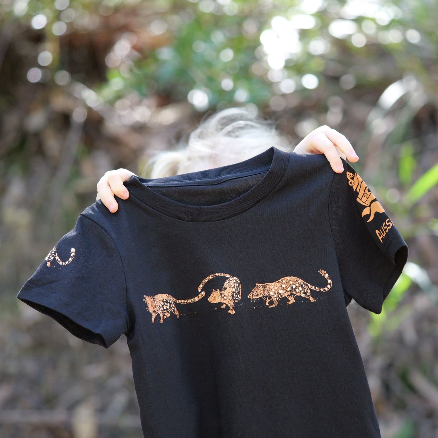 Trail of Spotted-Tailed Quolls - Kids Tee