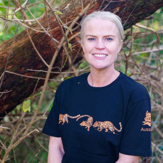 Trail of Spotted-Tailed Quolls - Unisex Tee