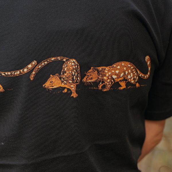 Trail of Spotted-Tailed Quolls - Unisex Tee