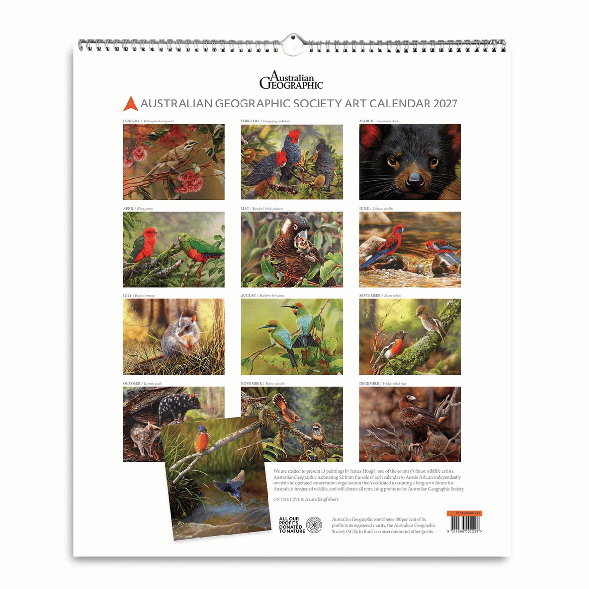 Australian Geographic Art Calendar 2027