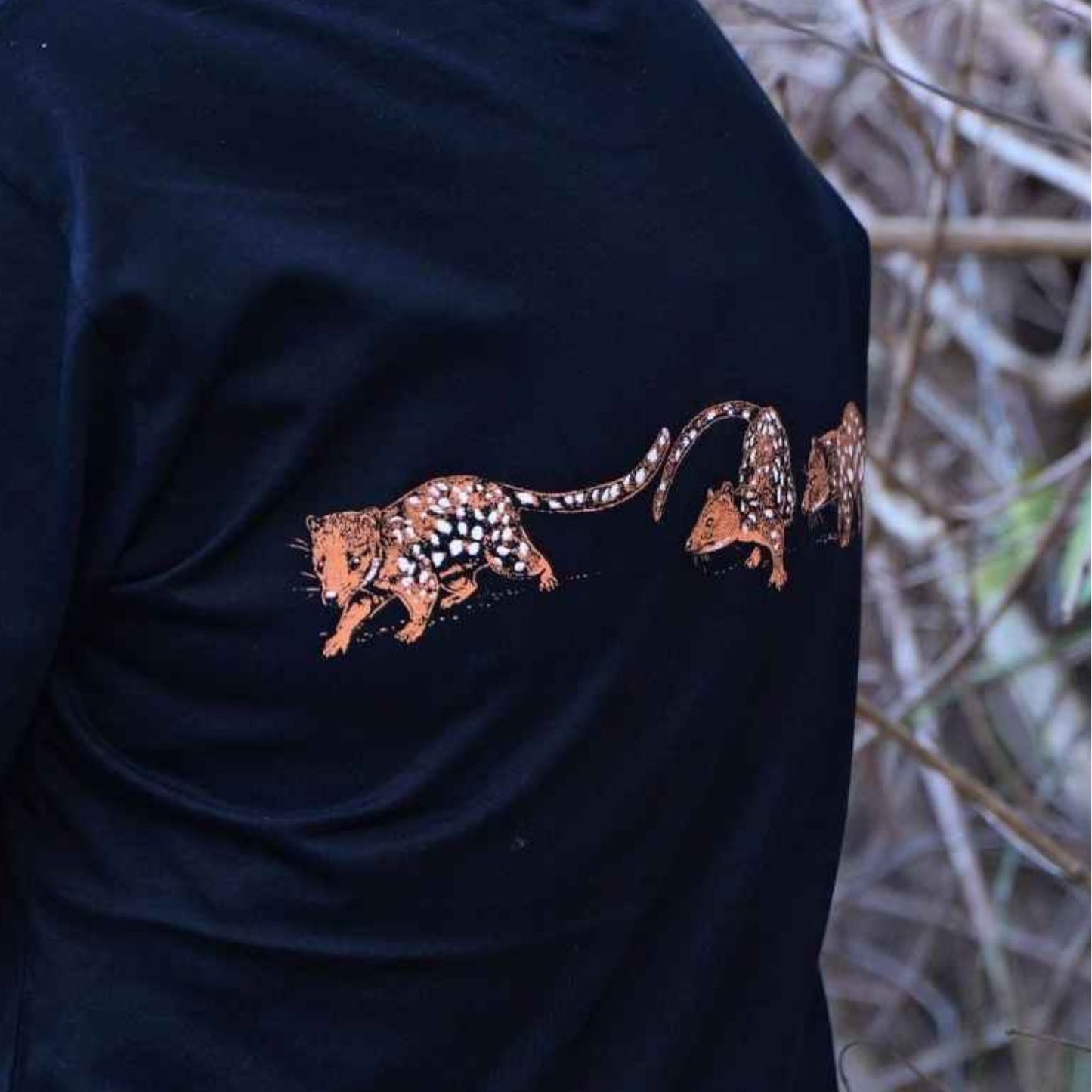Trail of Spotted-Tailed Quolls - Kids Tee
