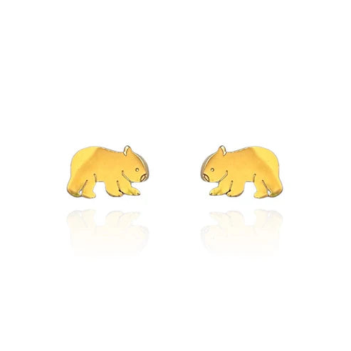 Wombat Earrings