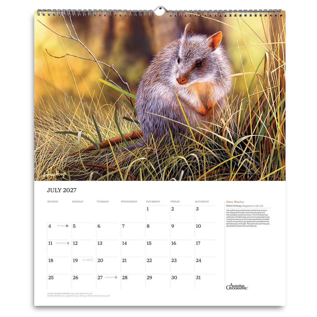 Australian Geographic Art Calendar 2027